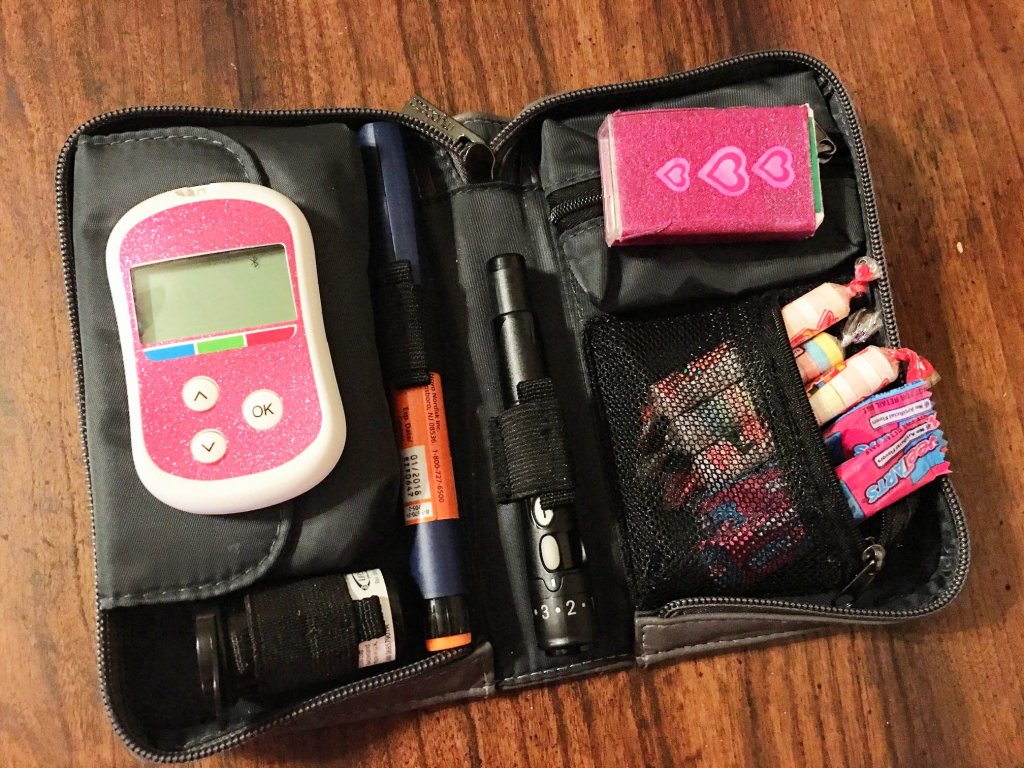 Myabetic diabetes supply bag